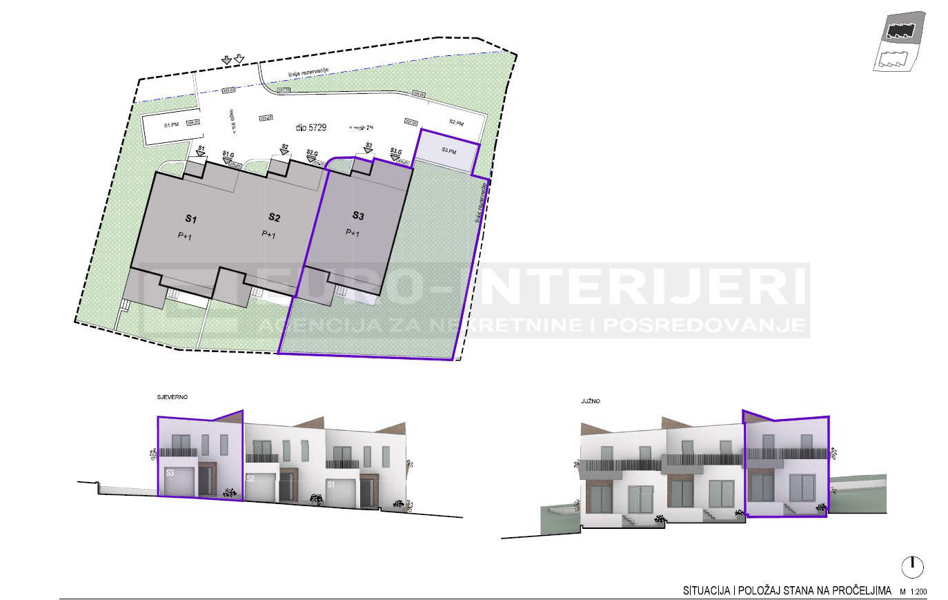 Kuće u nizu Zagreb Perjavica 132,56 m2, novogradnja bez provizije!