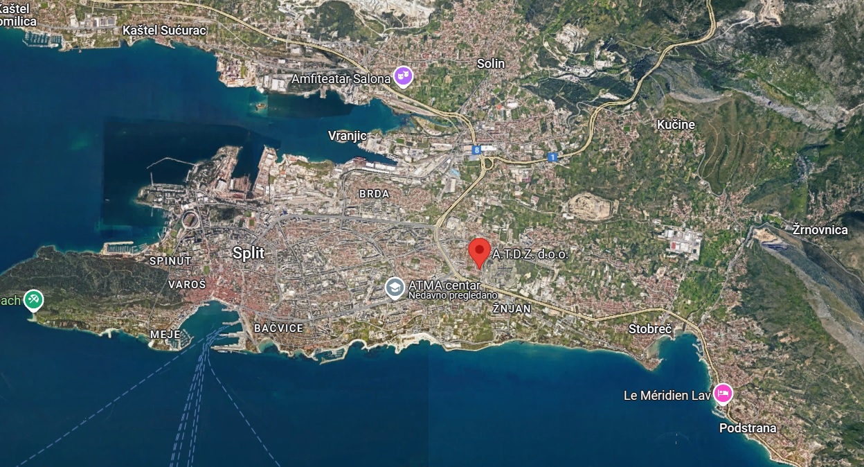 Građevinsko zemljište - Split površine 4.834 m2, BEZ PROVIZIJE!