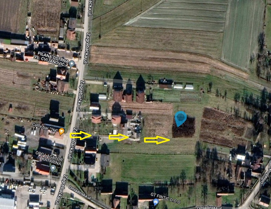 Građevinsko zemljište, Dugo Selo - Mala Ostrna, 1.427 m2