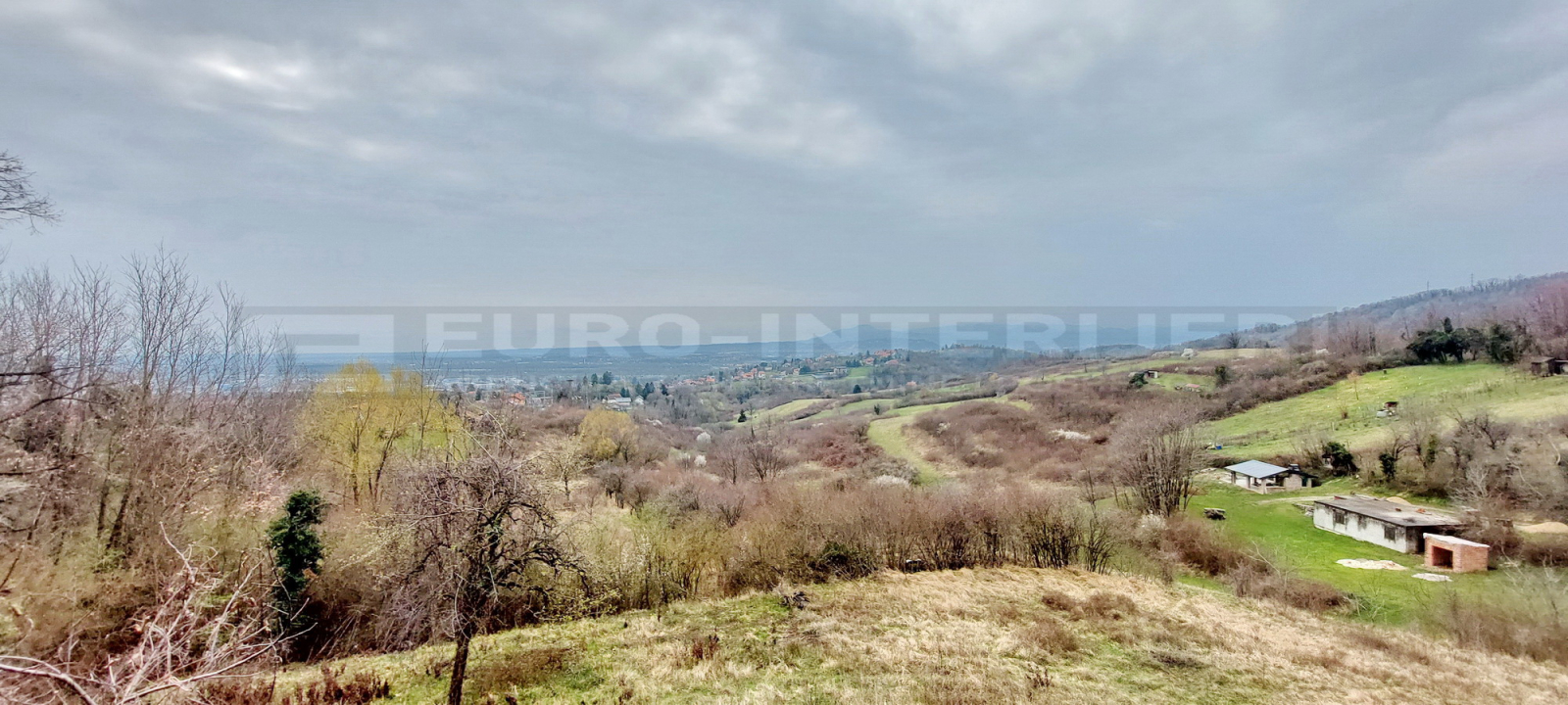 Zemljište, Bizek, Capekov put površine 4.897 m2, panoramski pogled