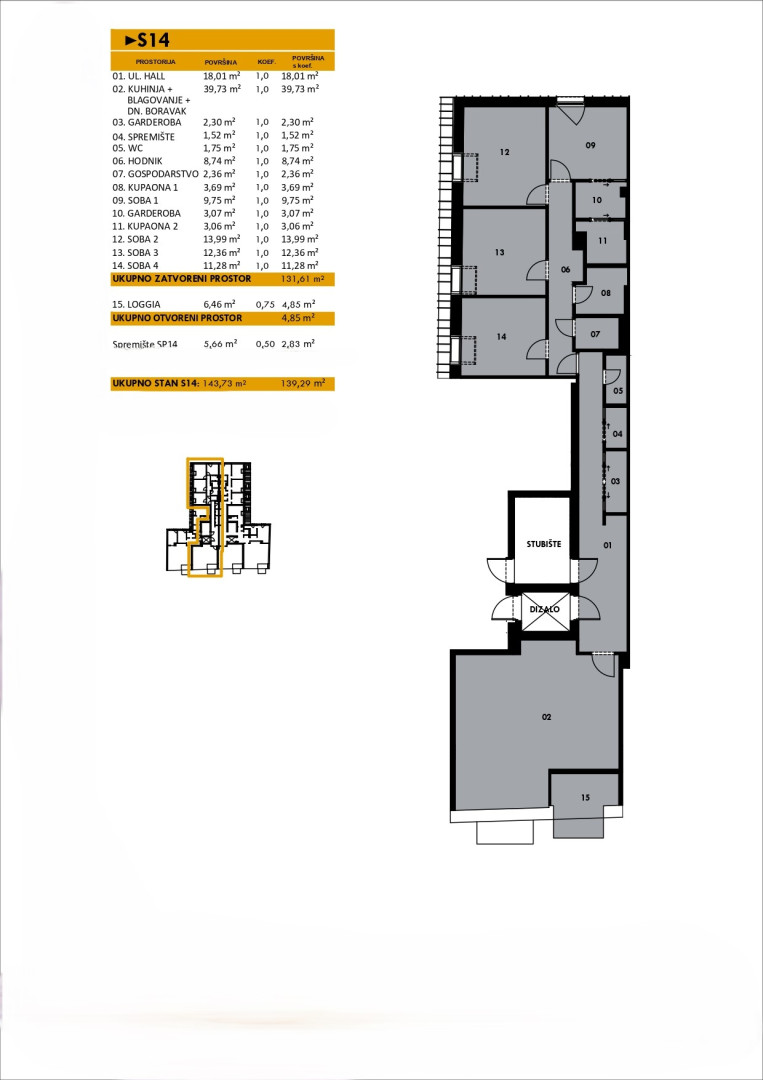 Stan: Zagreb, novogradnja u srcu grada 140 m2, 4. kat, bez provizije!