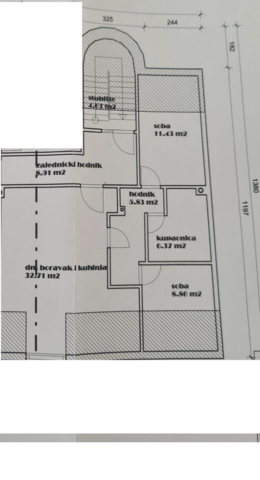 Apartment for sale - Požega - three bedroom - renovated.