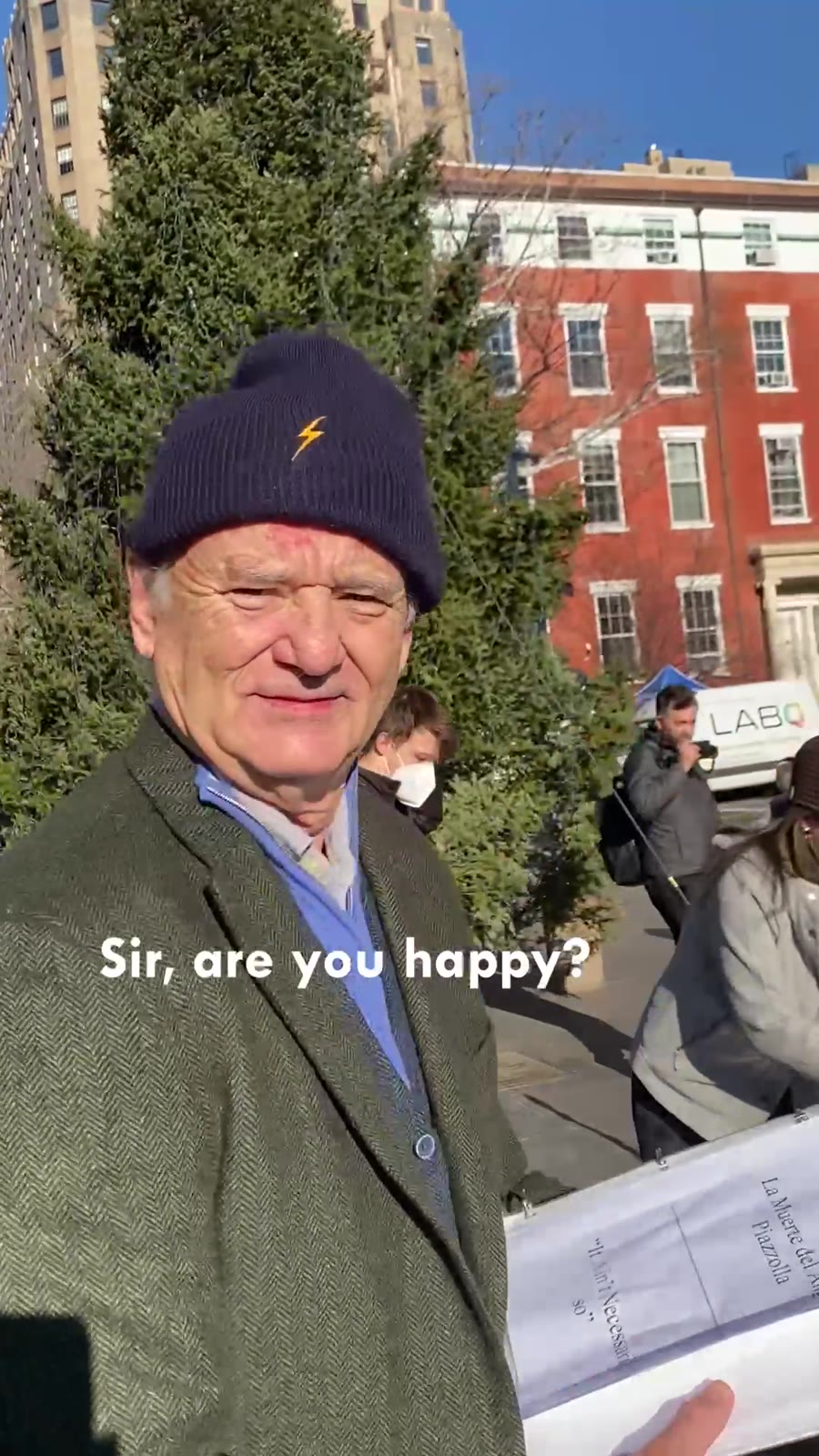 Street interview still