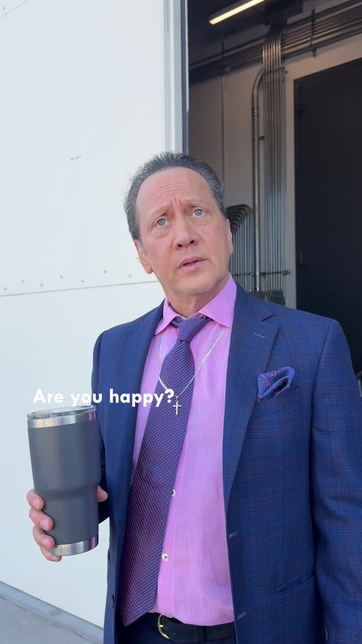 Rob Schneider street interview for You Can Do It Foundation