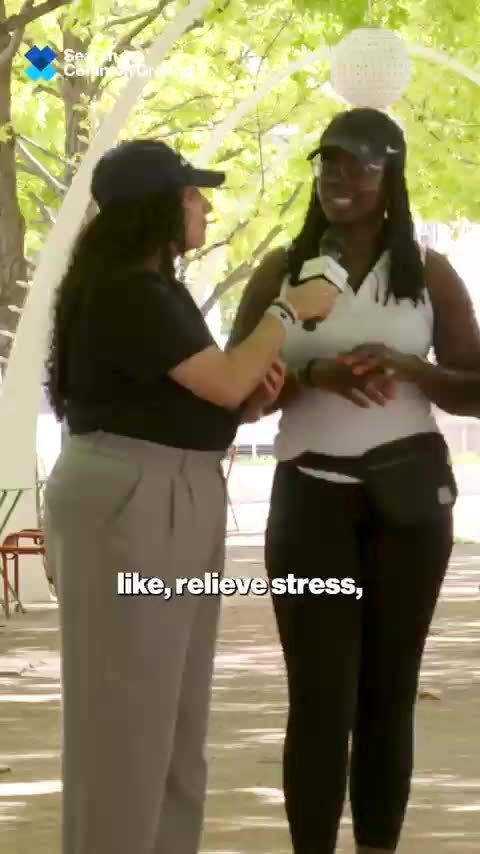 A captioned vertical video cut for Search for Common Ground
