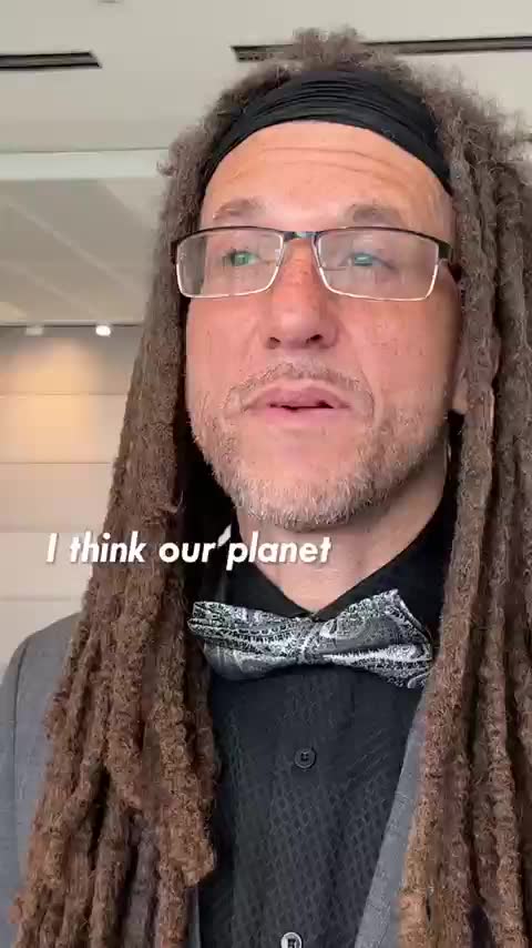 Still from a vertical video Happy Productions made for The Climate Reality Project