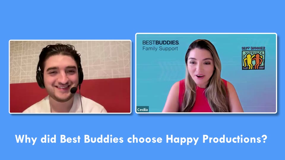 Recorded call between Happy Productions and Best Buddies