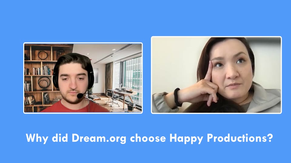 Recorded call between Happy Productions and Dream.org