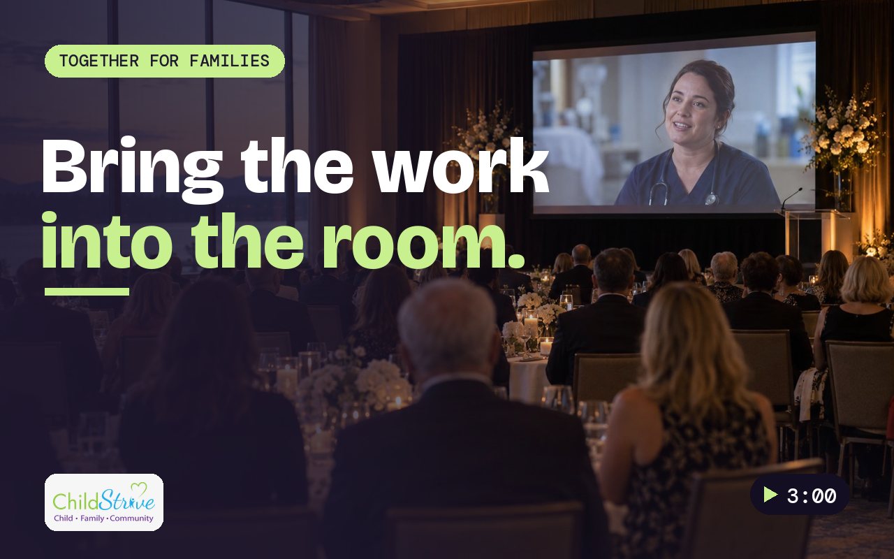 Thumbnail concept: Bring the work into the room.