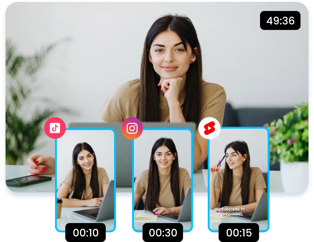 Convert Long Videos to Short Videos - Free AI Clip Maker