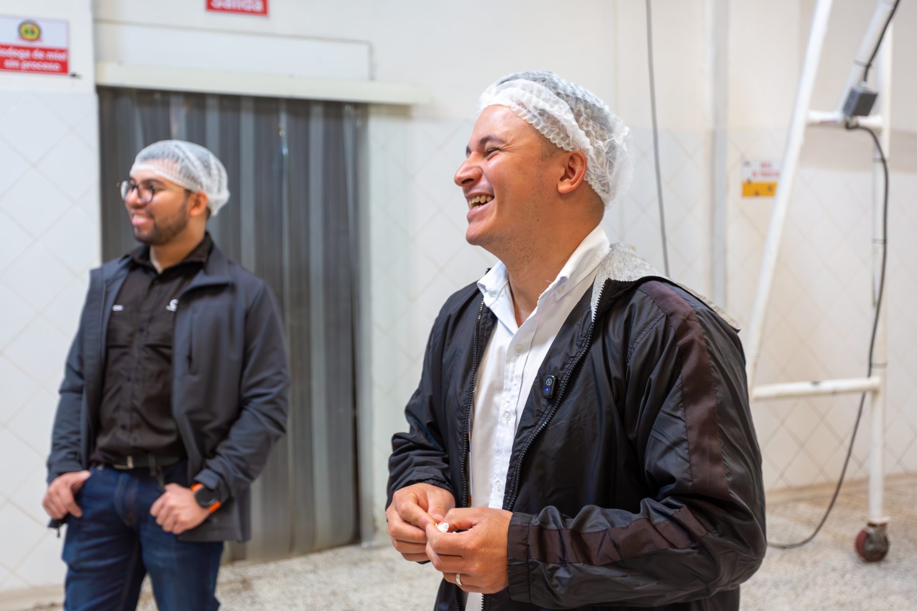 From a Happy Productions shoot: honduras plant manager