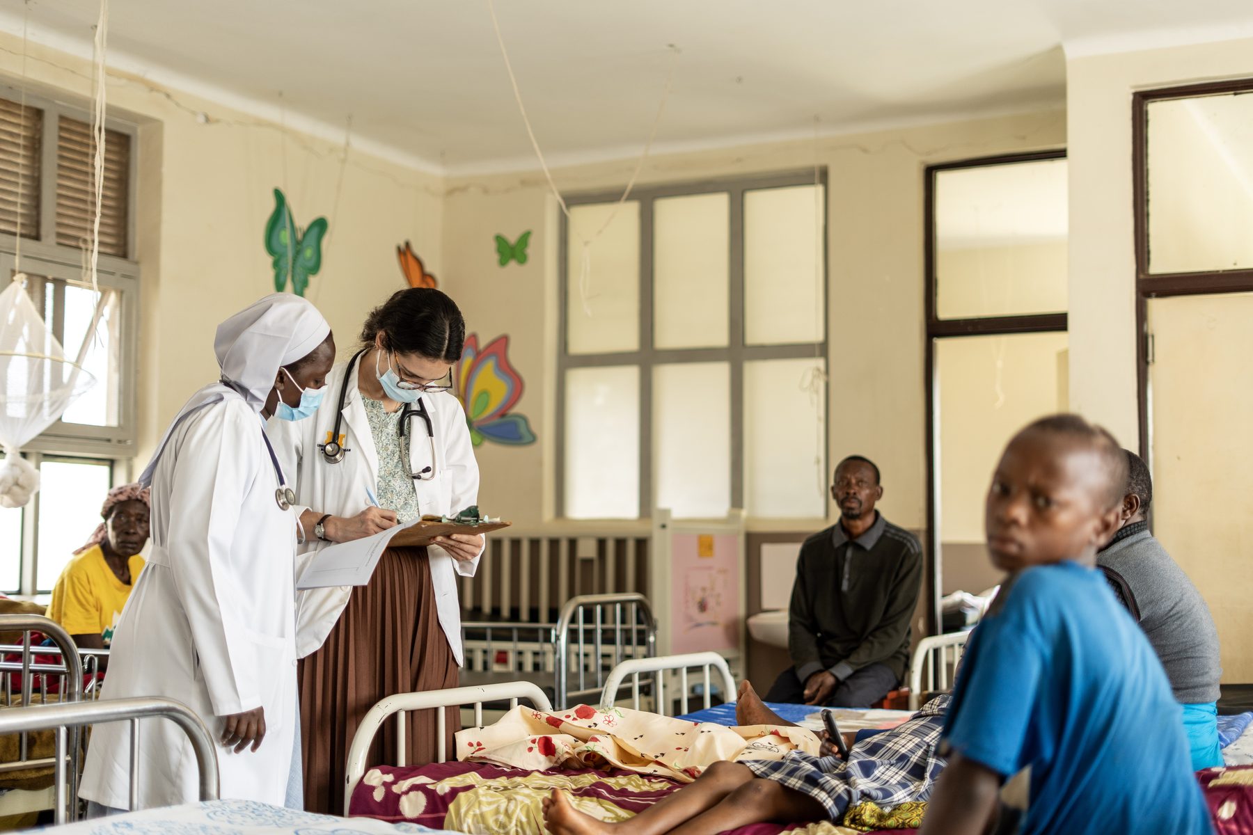 From a Happy Productions shoot: uganda maternity ward