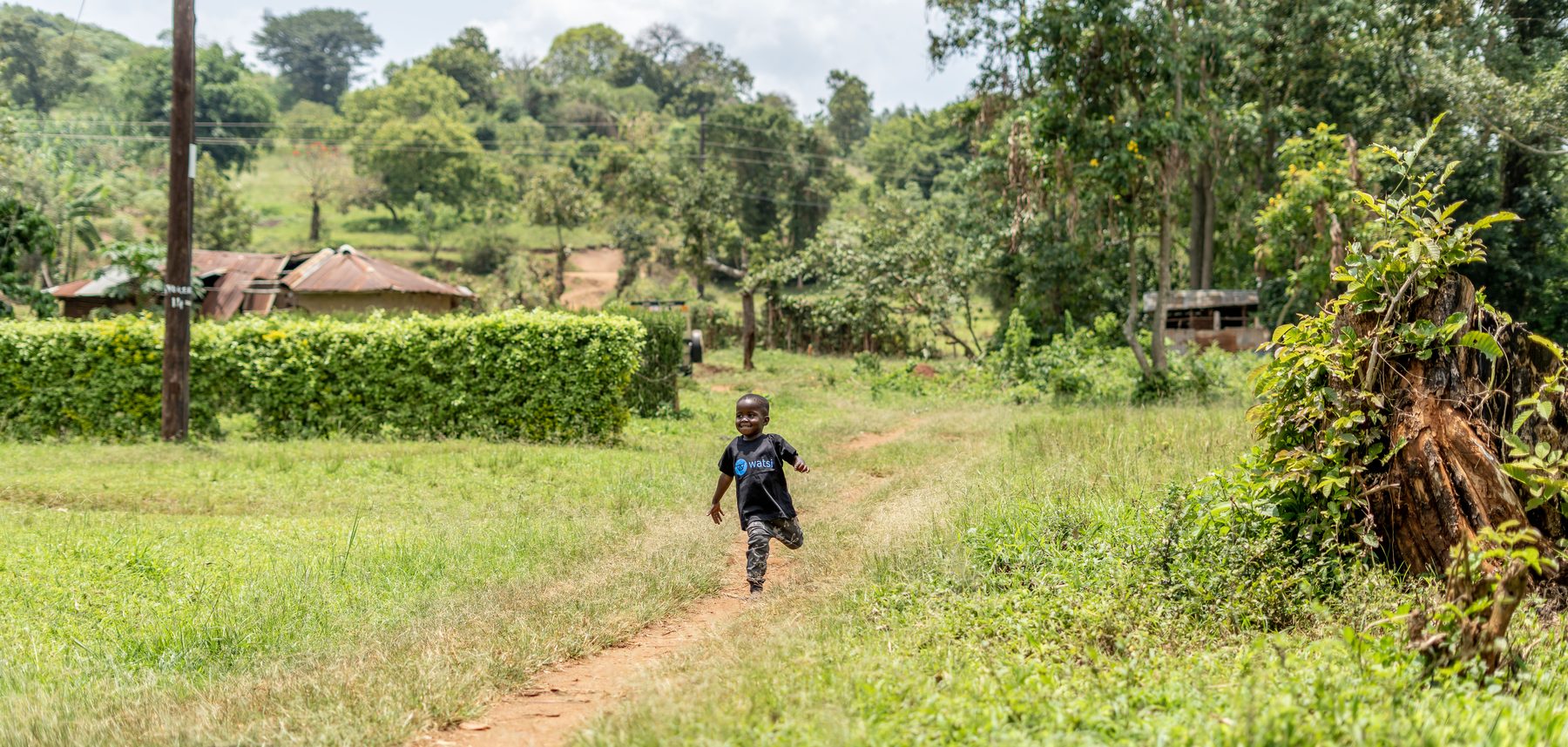 From a Happy Productions shoot: uganda gulu path