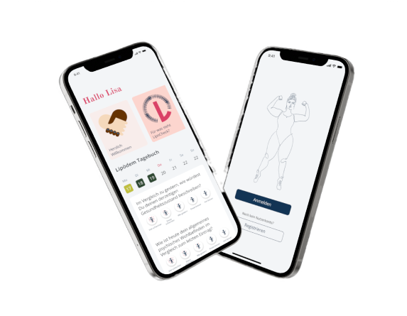 Mockup LipoCheck App