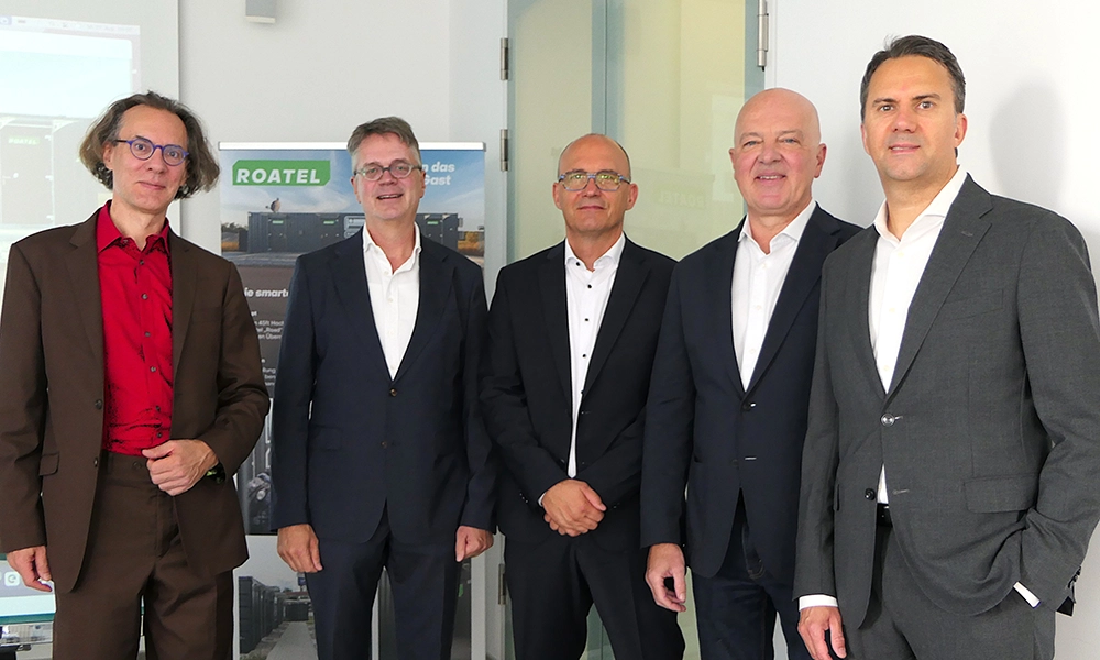 Dr. Thorsten Kuthe (RAe Heuking Kühn Lüer Wojtek), Peter Prange (Aufsichtsratsvorsitzender), Martin Swart (COO), Ralf-Peter Kals (CEO), Christian Theisen (CFO)