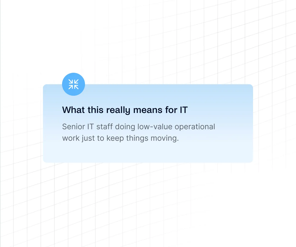 Tickets and spreadsheets become the system