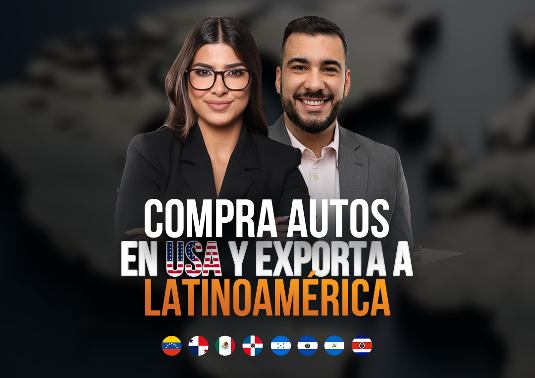Compra autos en USA y exporta a Latinoamérica