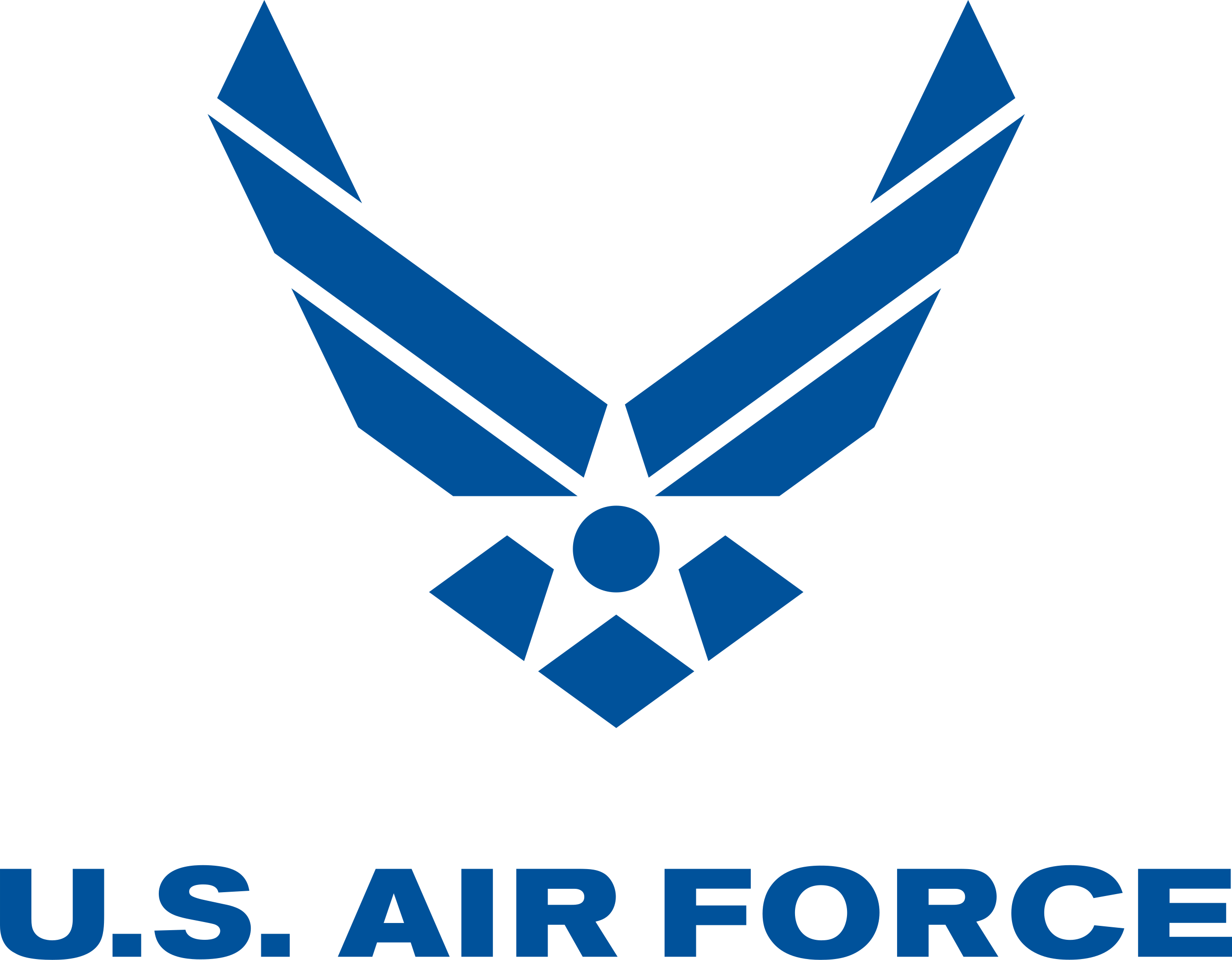 U.S. Air Force logo.