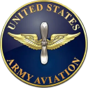United States Army Aviation emblem.