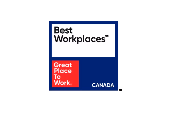 GlobalVision is a Great Place to Work logo