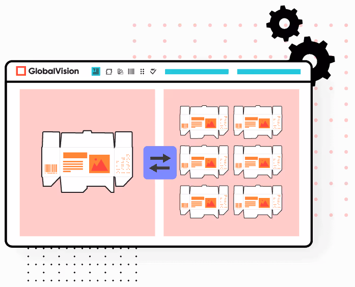 GlobalVision Product comparison tool screenshot