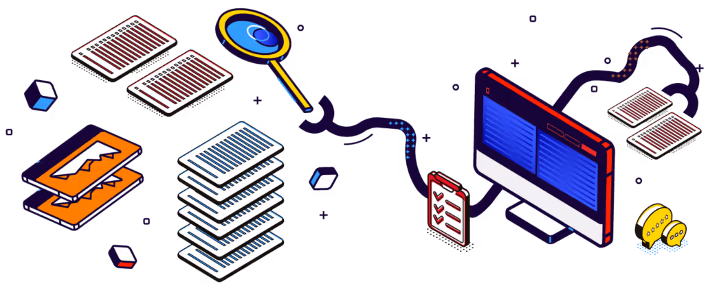 Illustration on how Automated Quality Inspections works