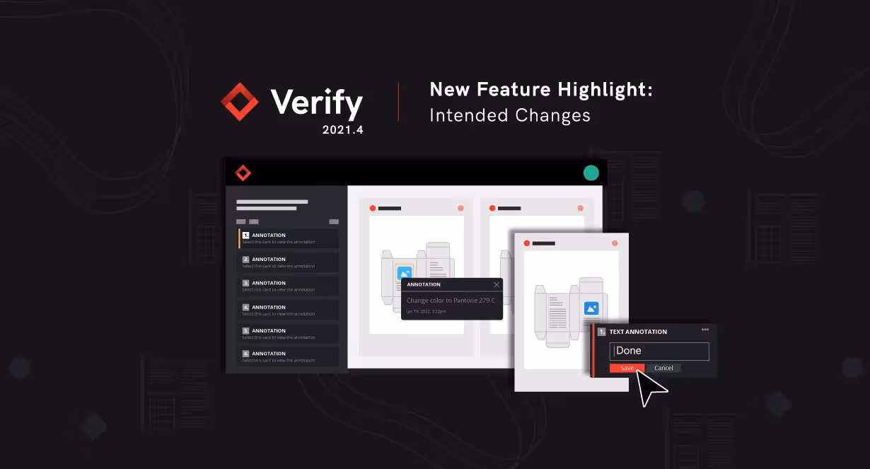 Screenshot of GlobalVision Verify Features