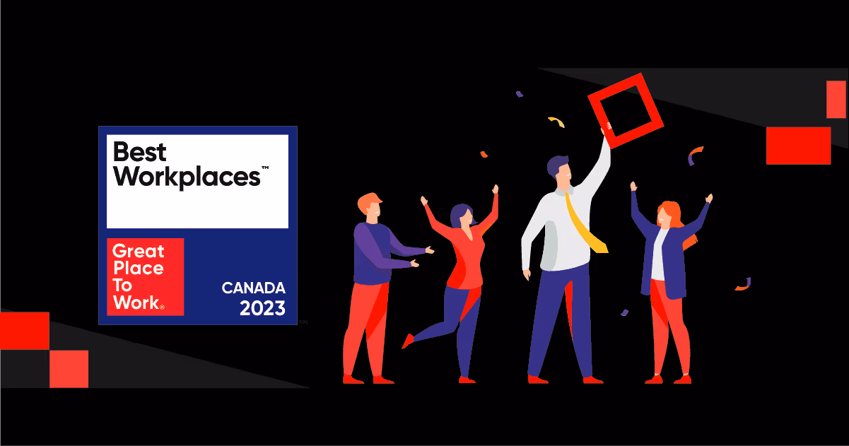 GlobalVision Canada’s Best Places to Work for 2023 Banner