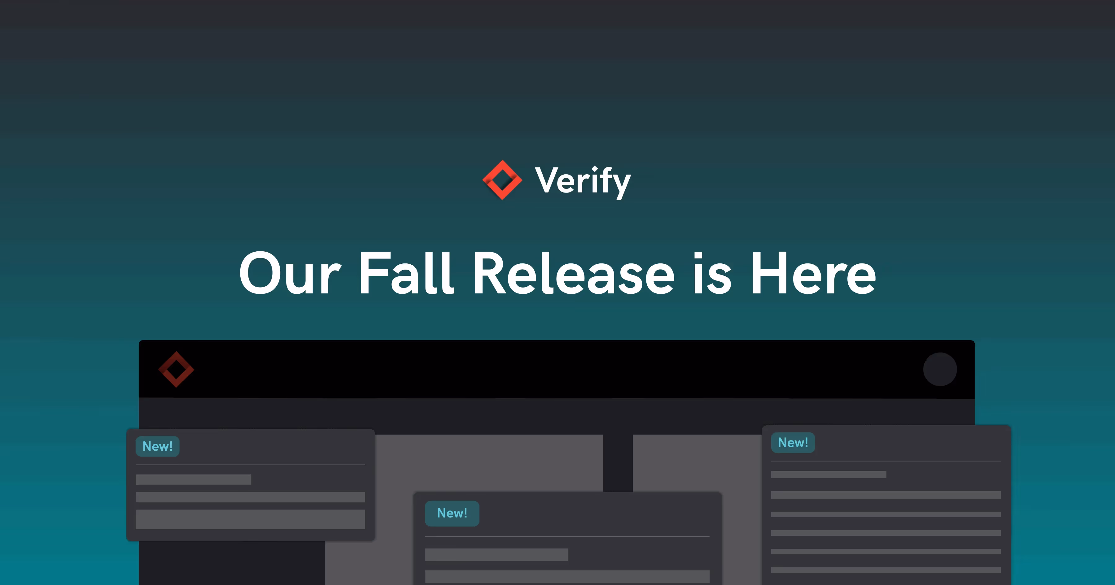 Verify Fall Release header banner