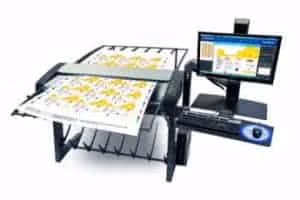 Print inspection systems, like the ScanProof from GlobalVision, can catch print defects and can help printers locate equipment problems.