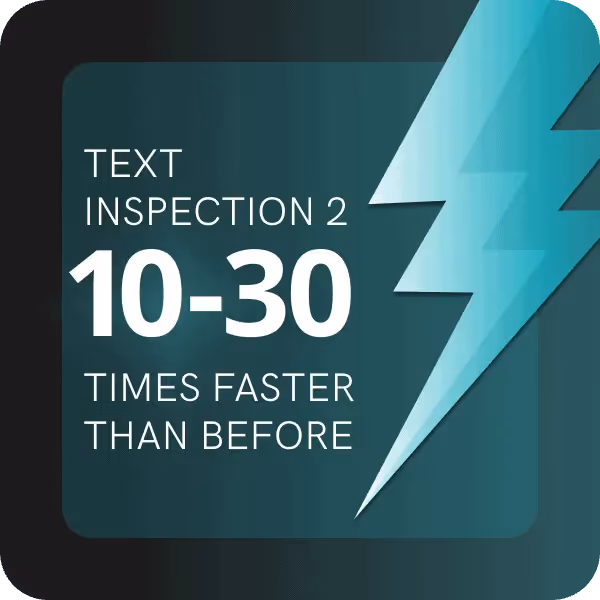 With faster inspections, fewer resources are required to ensure the accuracy and compliance of regulated assets.