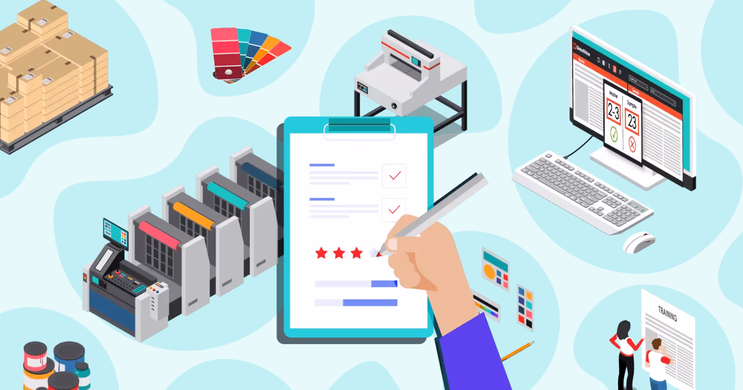 an illustration of a hand writing on a clip board