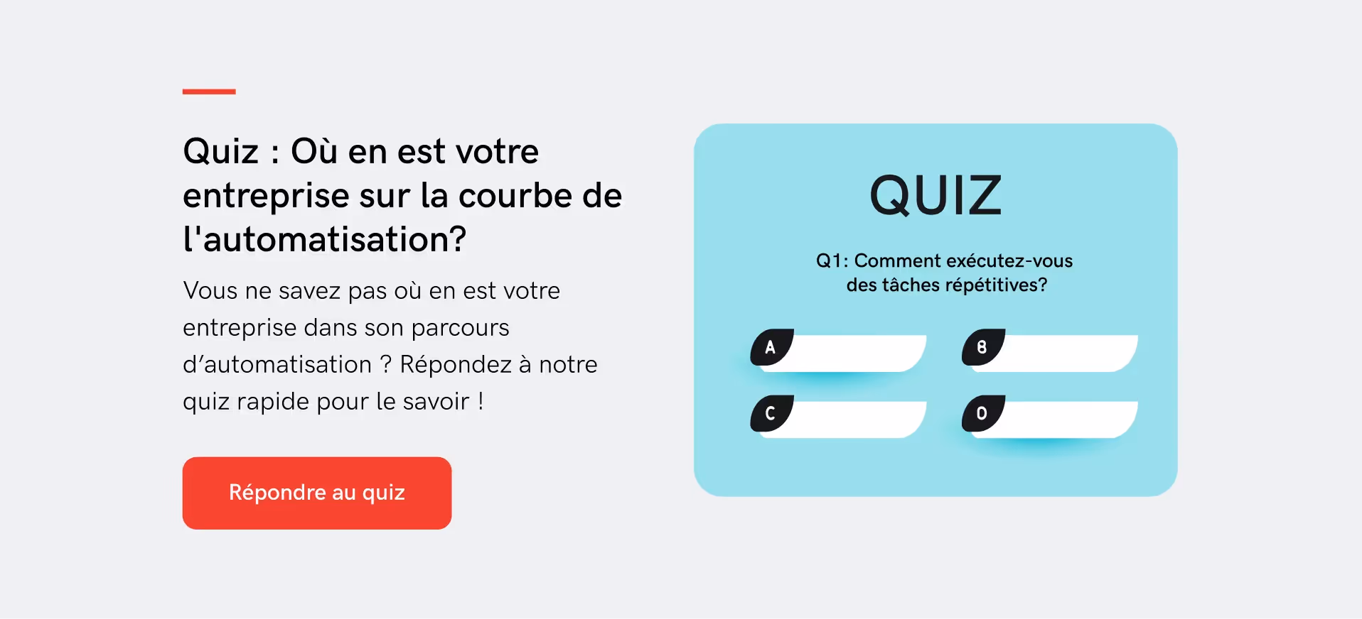 Quiz sur l'automatisation