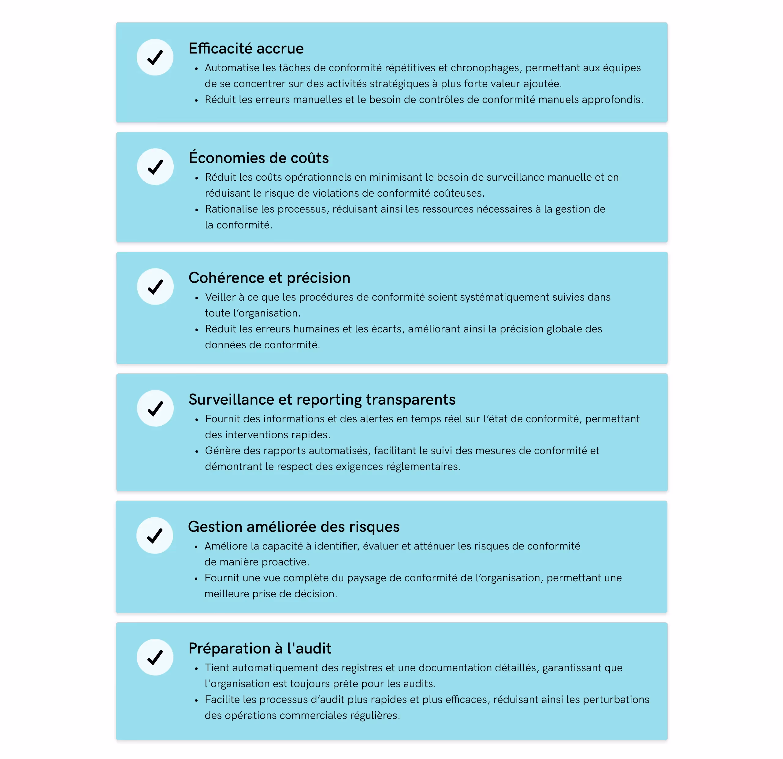 Les avantages de la conformité réglementaire automatisée