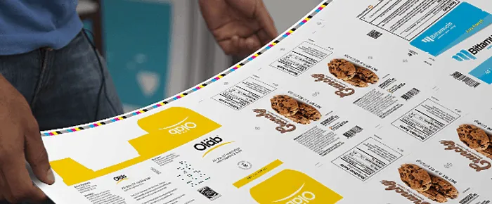 Package of cookies and medicine under inspection