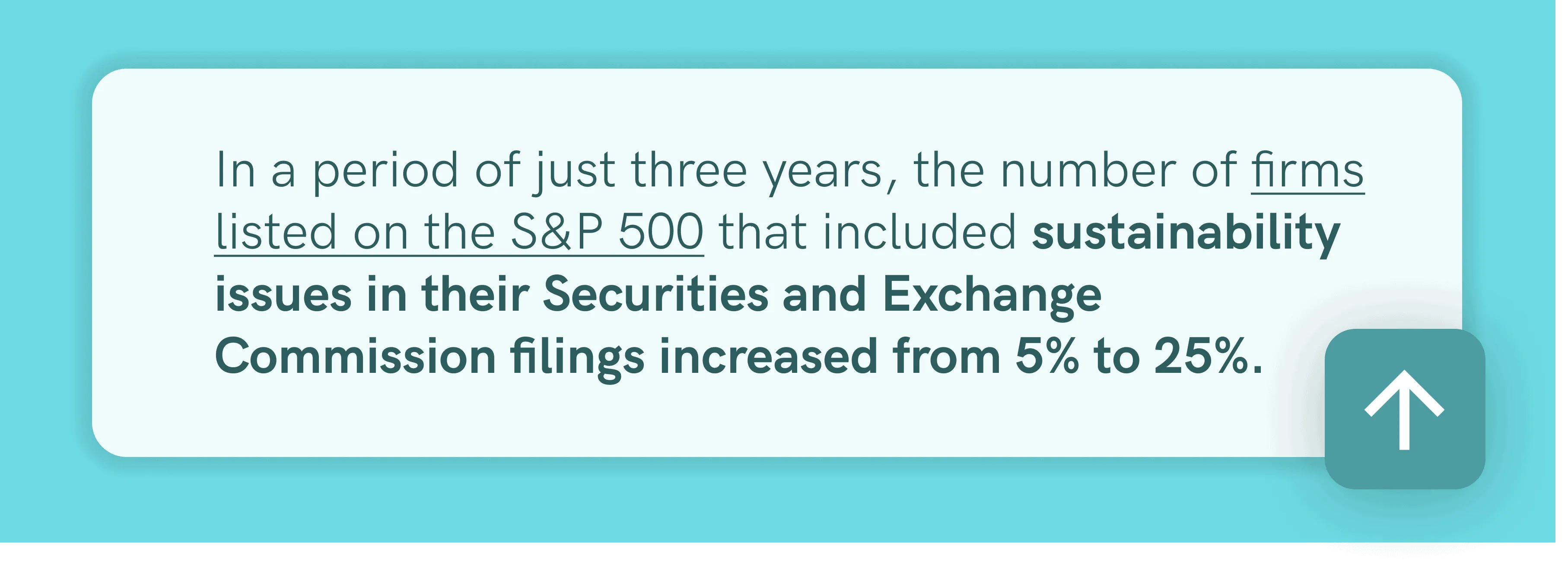 A sustainable future