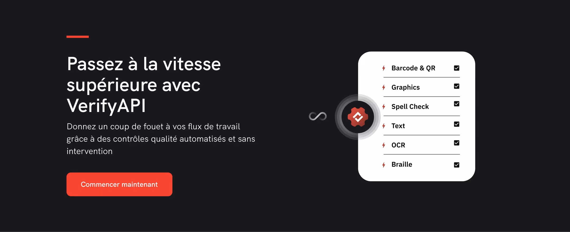 Passez à la vitesse supérieure avec l'API Verify