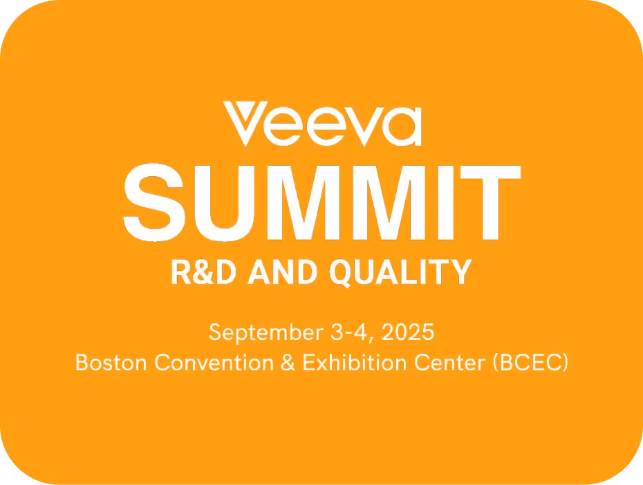 GlobalVision at Veeva Summit R&D And Quality