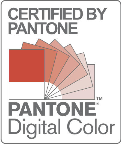 Bild des Pantone-Zertifizierungsabzeichens