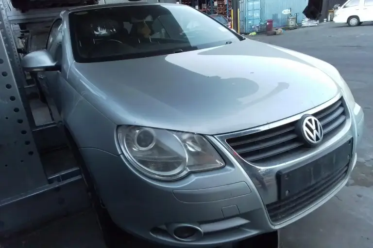 Silver Volkswagen sedan ready for old car removal in Melbourne, showcasing how scrap car removal services help car owners dispose of unwanted vehicles.