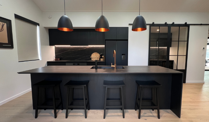 Dark Luxury Kitchen