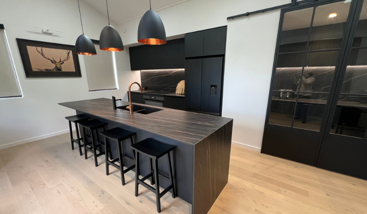Dark Luxury Kitchen