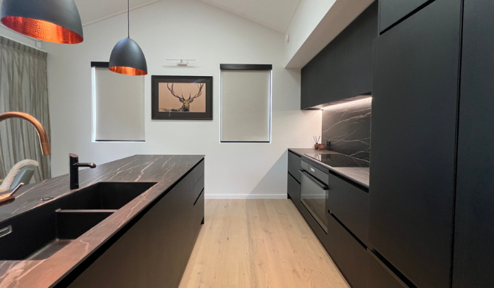 Dark Luxury Kitchen