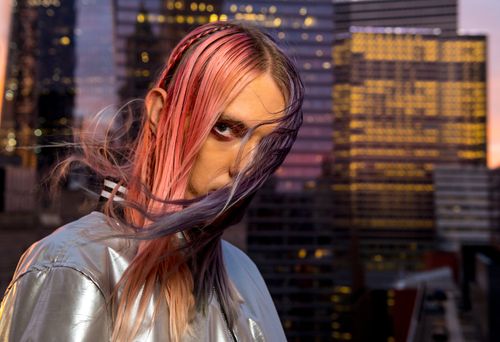 Portrait of DJ Erol Sabadosh in New York City