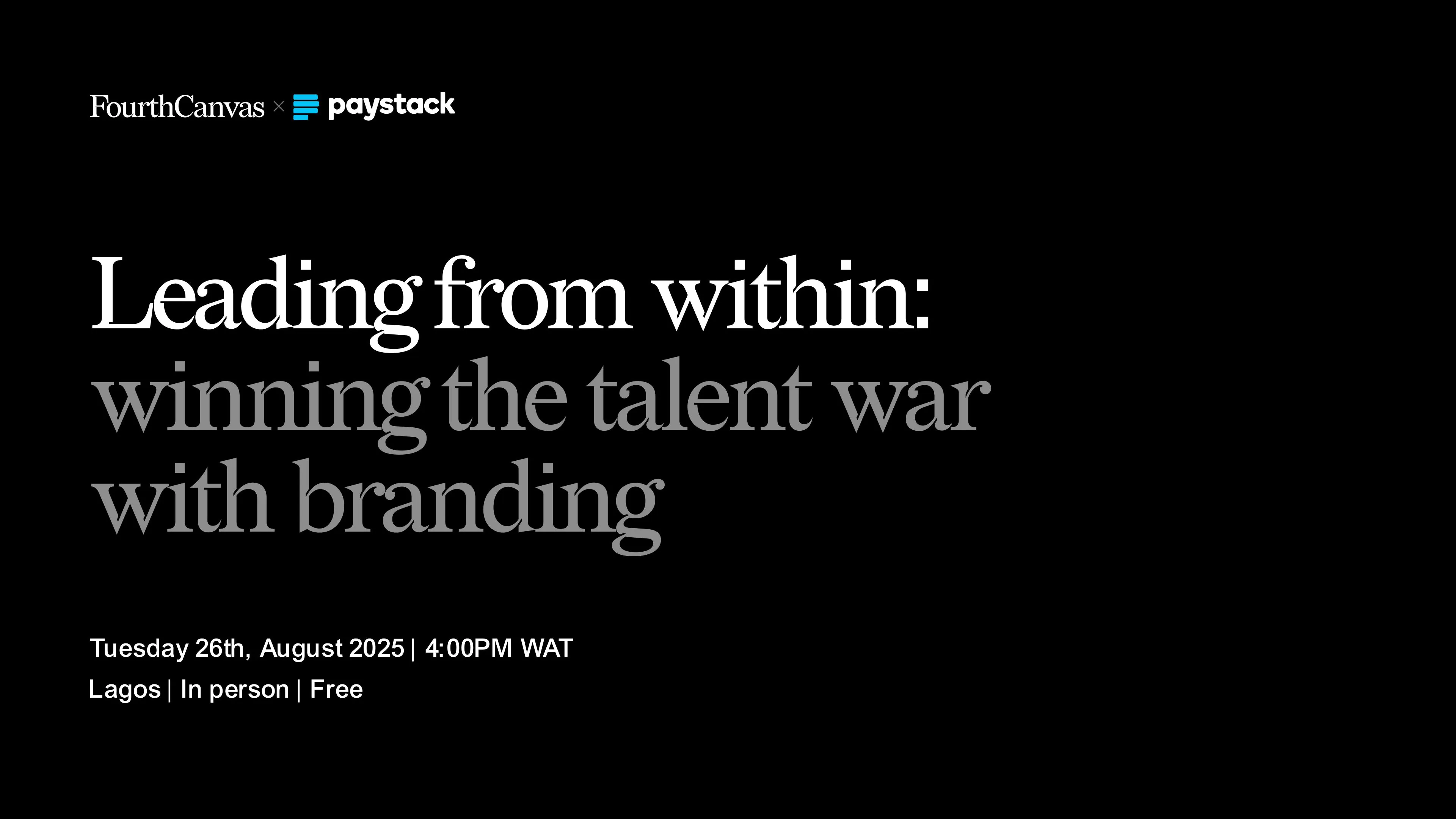 Leading from within winning the talent war with branding