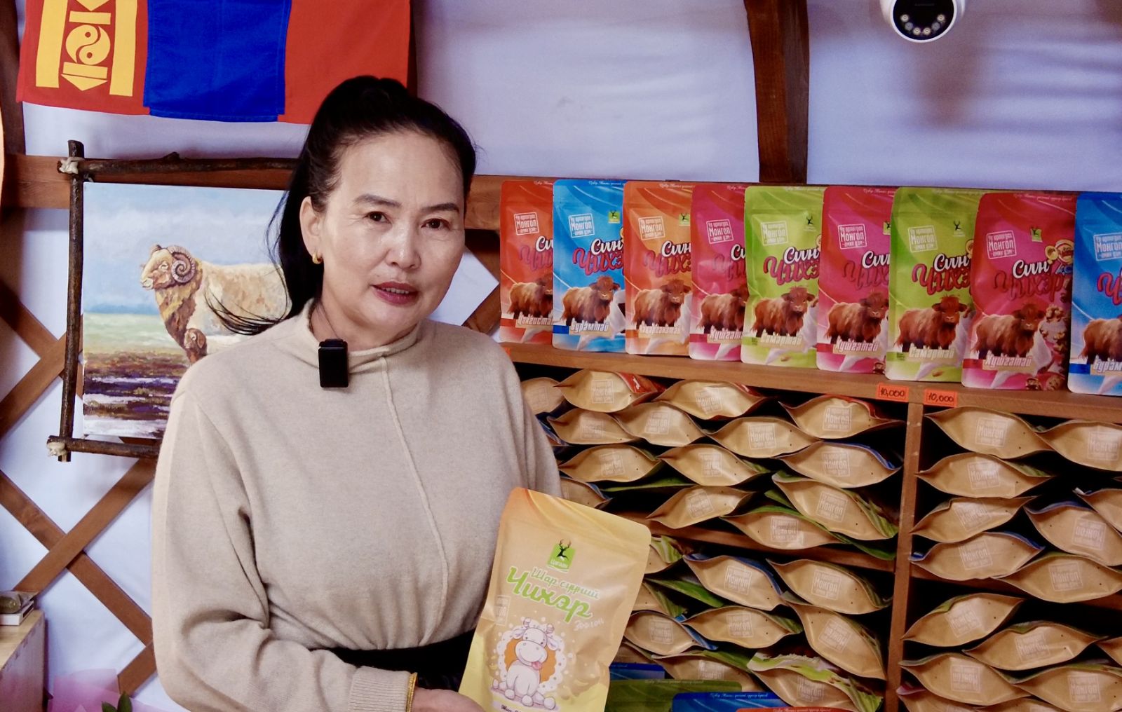 Г.Хаянхярваа: Хамгийн анх шар сүүний чихэр үйлдвэрлэснээрээ үргэлж бахархана