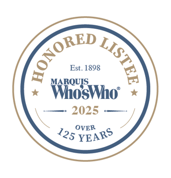 Marquis who's who badge 2025