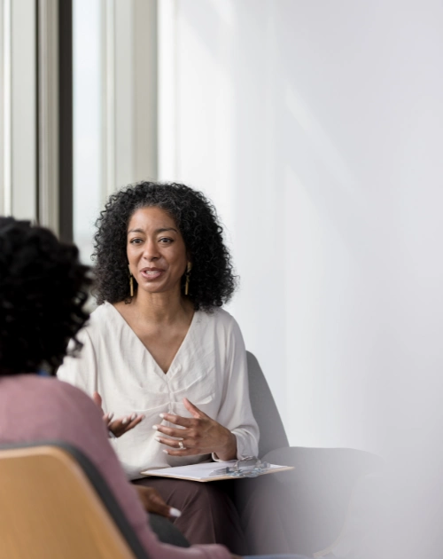 échange avec un psychologue