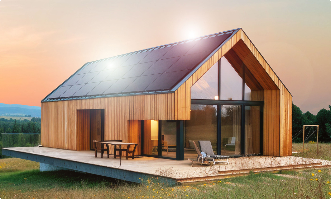 Rodinný dům s fotovoltaickou elektrárnou od Truenergy