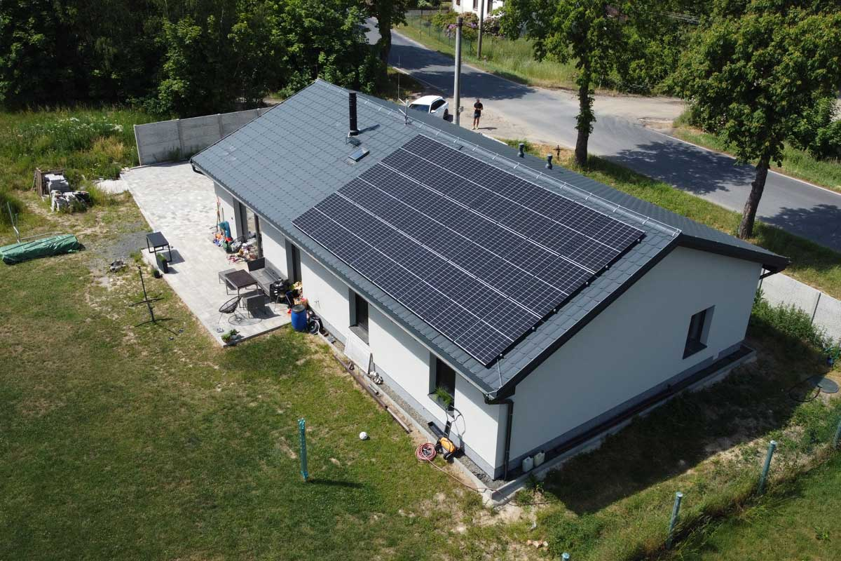 Realizace fotovoltaiky Tašovice